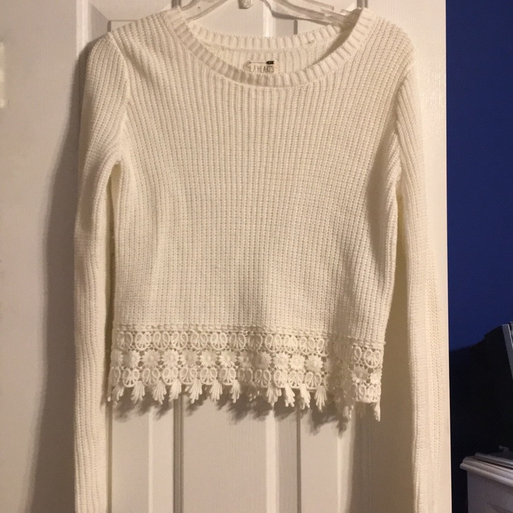 White sweater